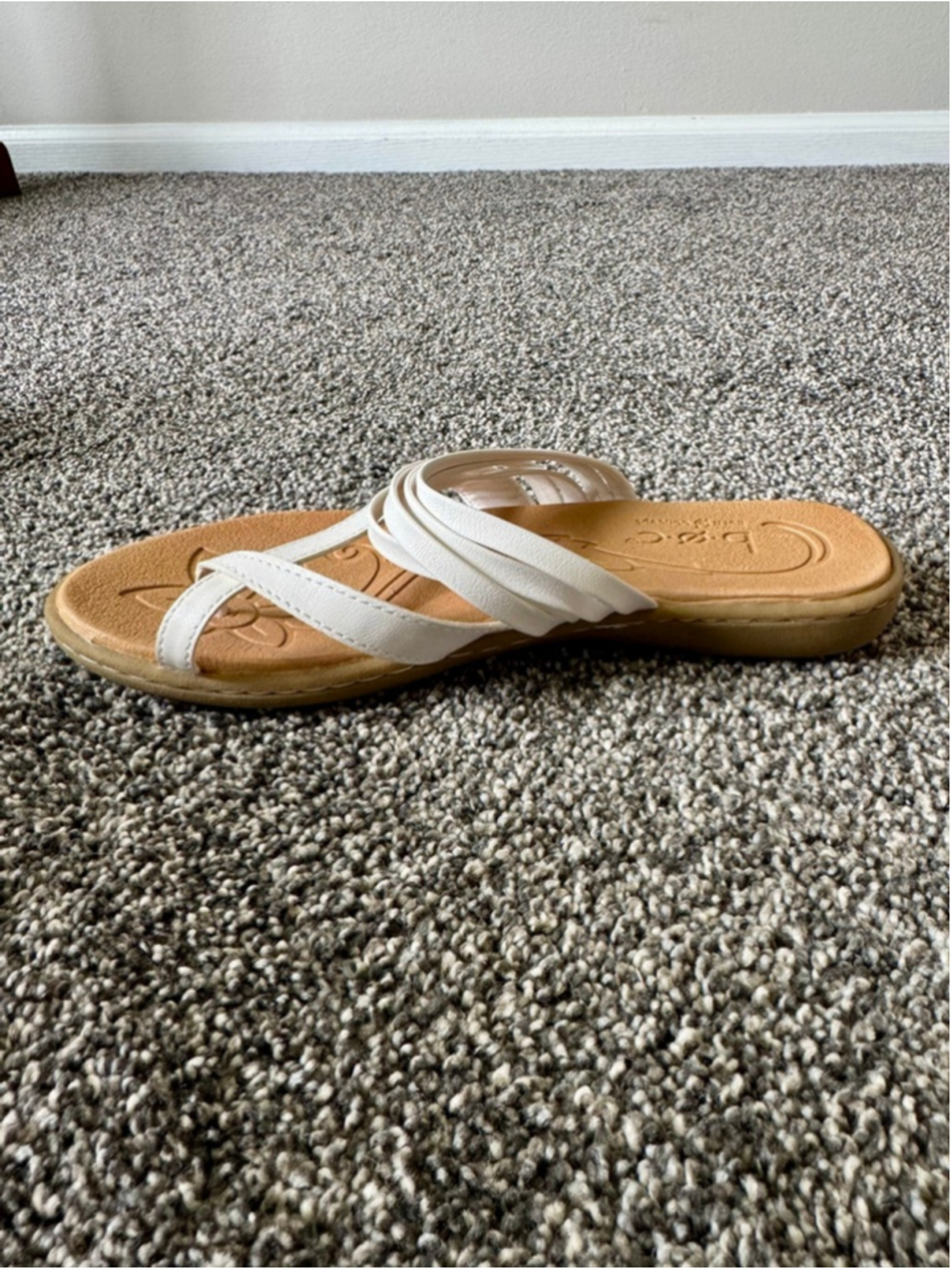 Women's B.O.C. Alisha Strappy Sandals in White Size 8 - Picture 5 of 10